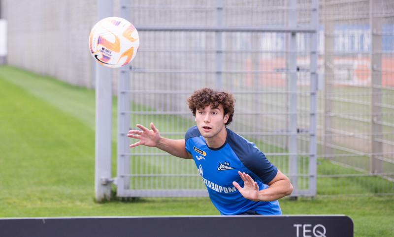 Открытая тренировка «Зенита» перед матчем с ЦСКА