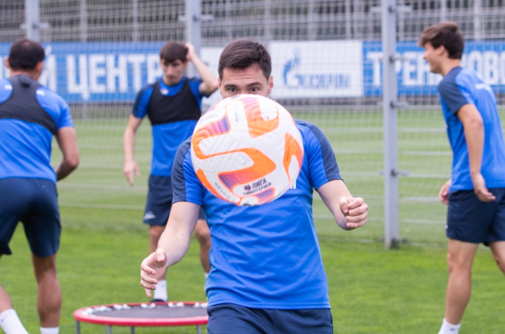 Открытая тренировка «Зенита» перед матчем с ЦСКА