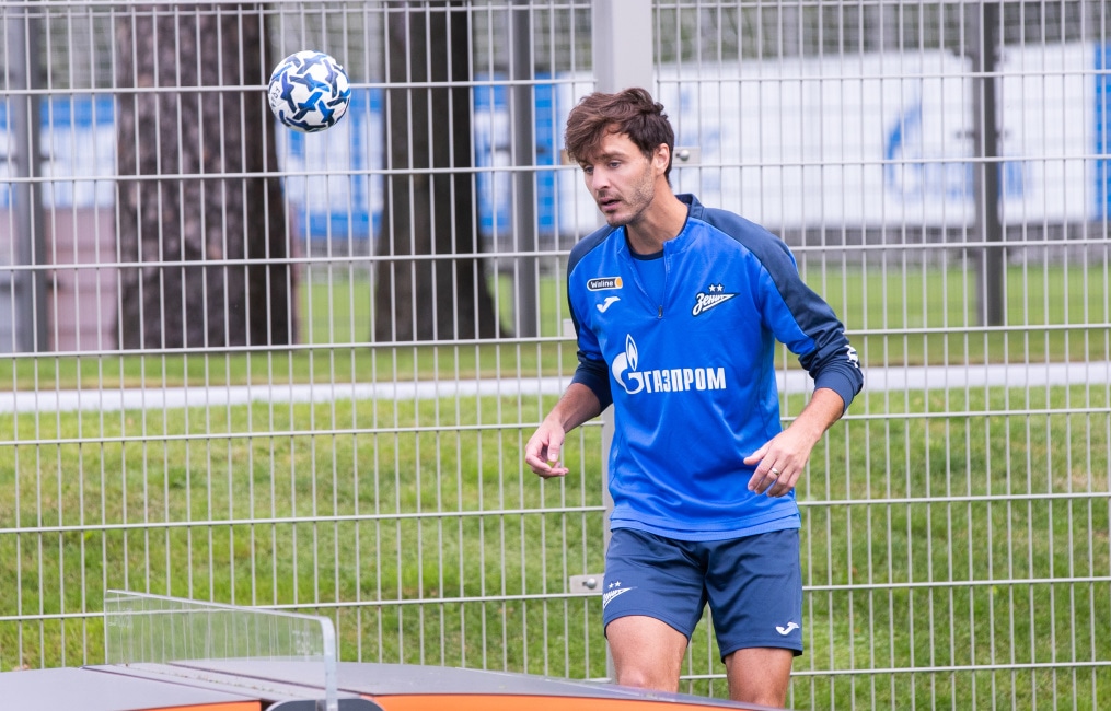 Открытая тренировка «Зенита» перед матчем с ЦСКА