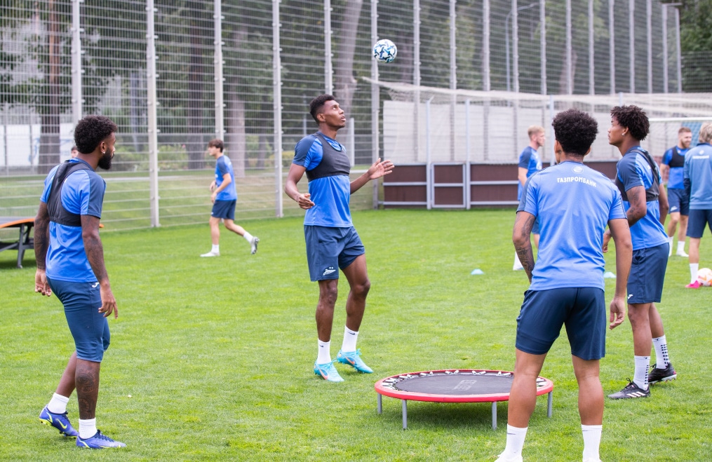 Открытая тренировка «Зенита» перед матчем с ЦСКА