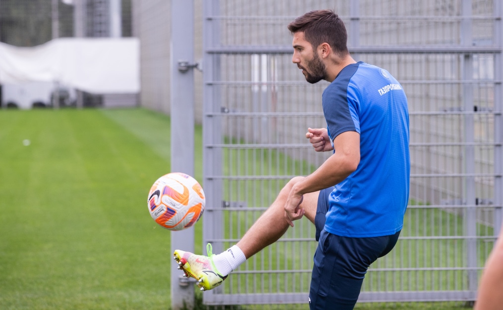 Открытая тренировка «Зенита» перед матчем с ЦСКА