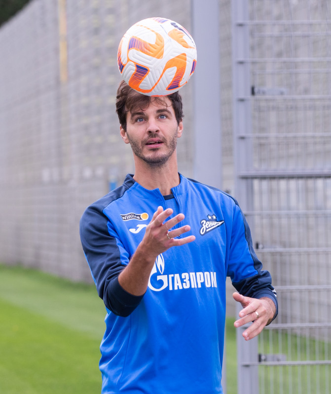 Открытая тренировка «Зенита» перед матчем с ЦСКА