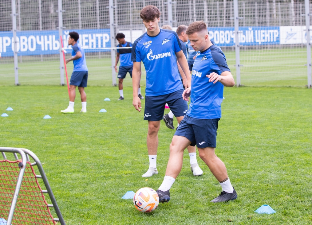 Открытая тренировка «Зенита» перед матчем с ЦСКА