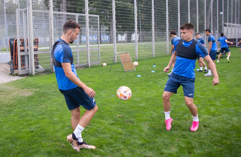 Открытая тренировка «Зенита» перед матчем с ЦСКА