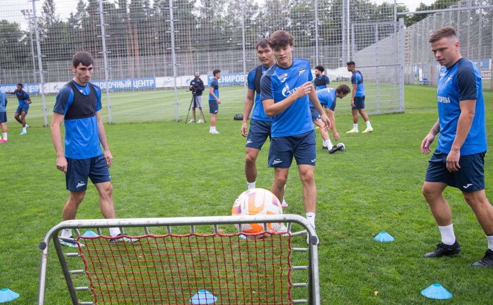 Открытая тренировка «Зенита» перед матчем с ЦСКА