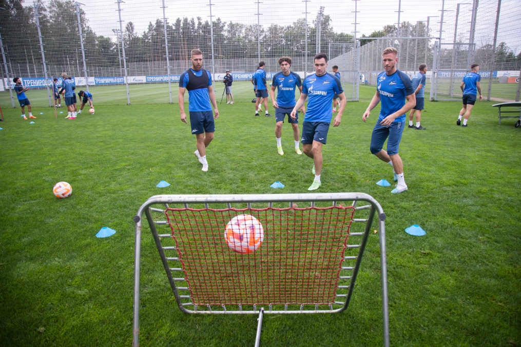 Открытая тренировка «Зенита» перед матчем с ЦСКА