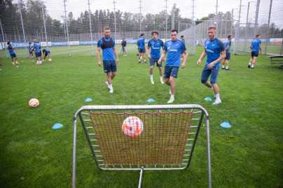 Открытая тренировка «Зенита» перед матчем с ЦСКА