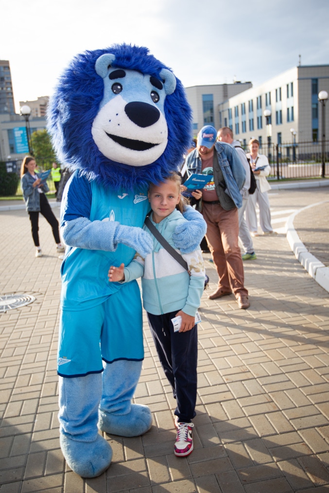 «Фан-Променад» перед матчем Cуперлиги 2023, «Зенит» — «Рязань-ВДВ»