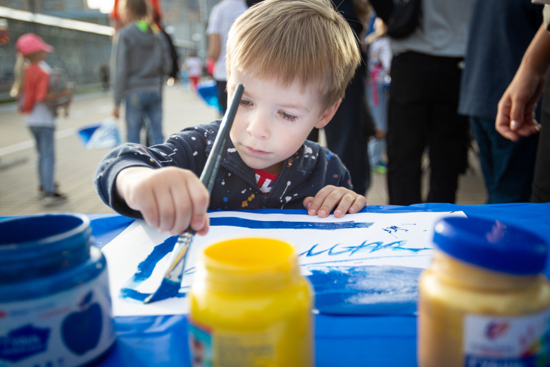 «Фан-Променад» перед матчем Cуперлиги 2023, «Зенит» — «Рязань-ВДВ»