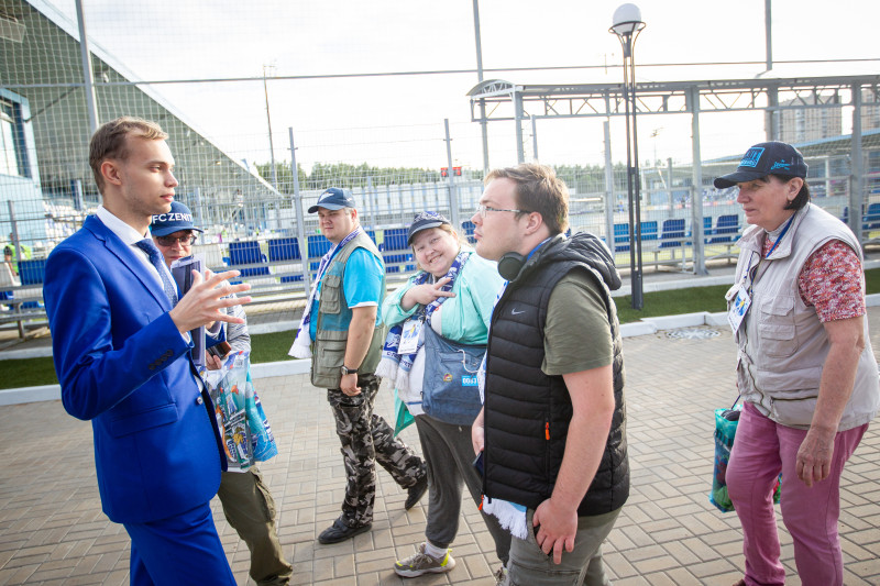 «Фан-Променад» перед матчем Cуперлиги 2023, «Зенит» — «Рязань-ВДВ»