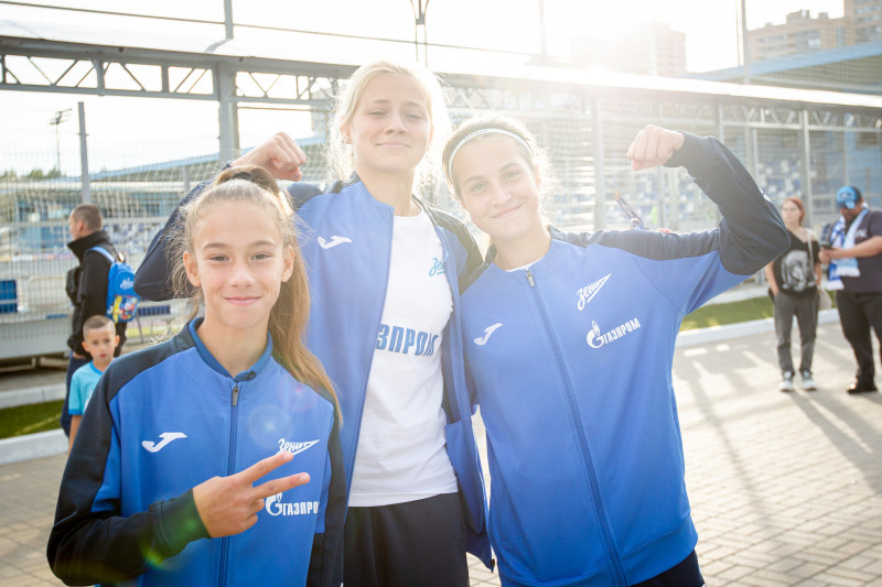 «Фан-Променад» перед матчем Cуперлиги 2023, «Зенит» — «Рязань-ВДВ»