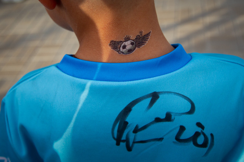 «Фан-Променад» перед матчем Cуперлиги 2023, «Зенит» — «Рязань-ВДВ»