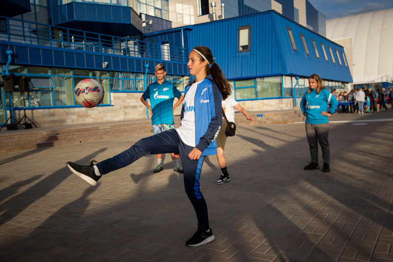 «Фан-Променад» перед матчем Cуперлиги 2023, «Зенит» — «Рязань-ВДВ»