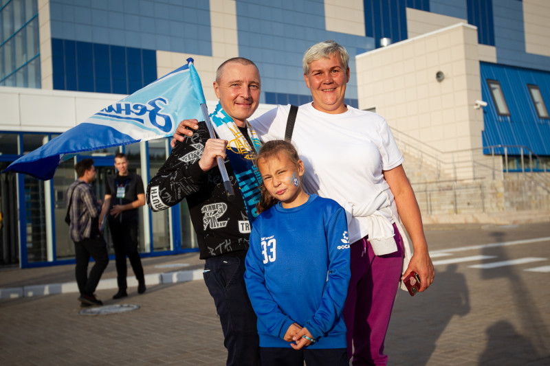 «Фан-Променад» перед матчем Cуперлиги 2023, «Зенит» — «Рязань-ВДВ»