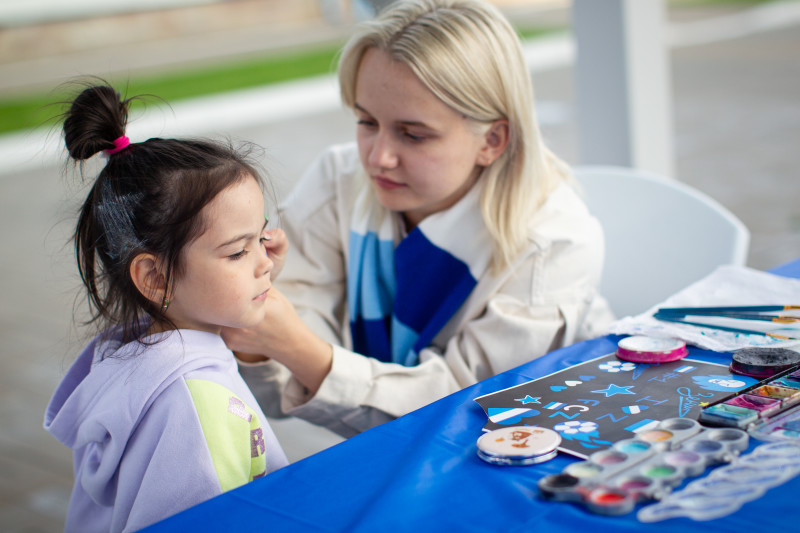 «Фан-Променад» перед матчем Cуперлиги 2023, «Зенит» — «Рязань-ВДВ»