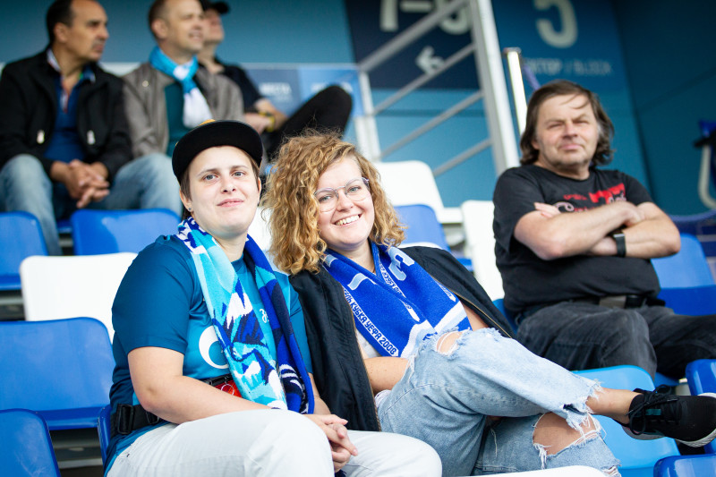 Болельщики на матче Cуперлиги 2023, «Зенит» — «Рязань-ВДВ»