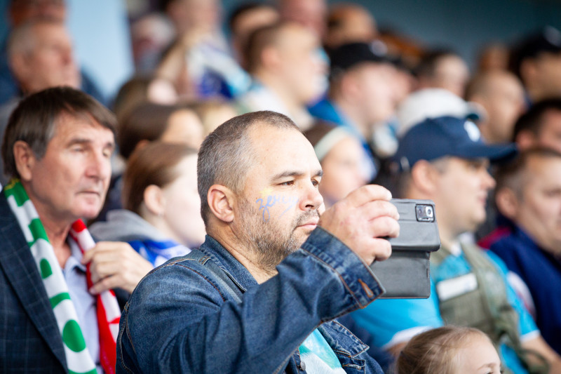 Болельщики на матче Cуперлиги 2023, «Зенит» — «Рязань-ВДВ»