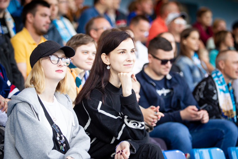 Болельщики на матче Cуперлиги 2023, «Зенит» — «Рязань-ВДВ»