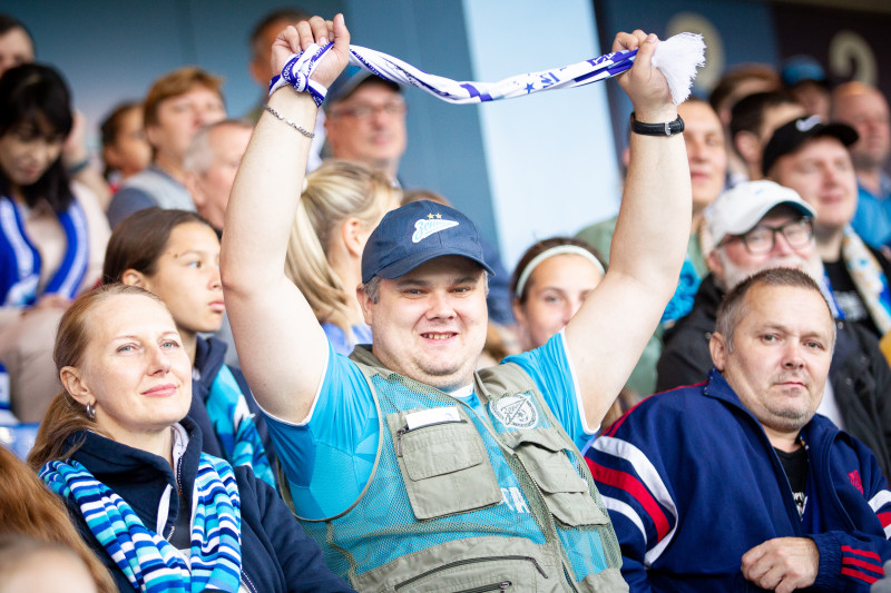 Болельщики на матче Cуперлиги 2023, «Зенит» — «Рязань-ВДВ»