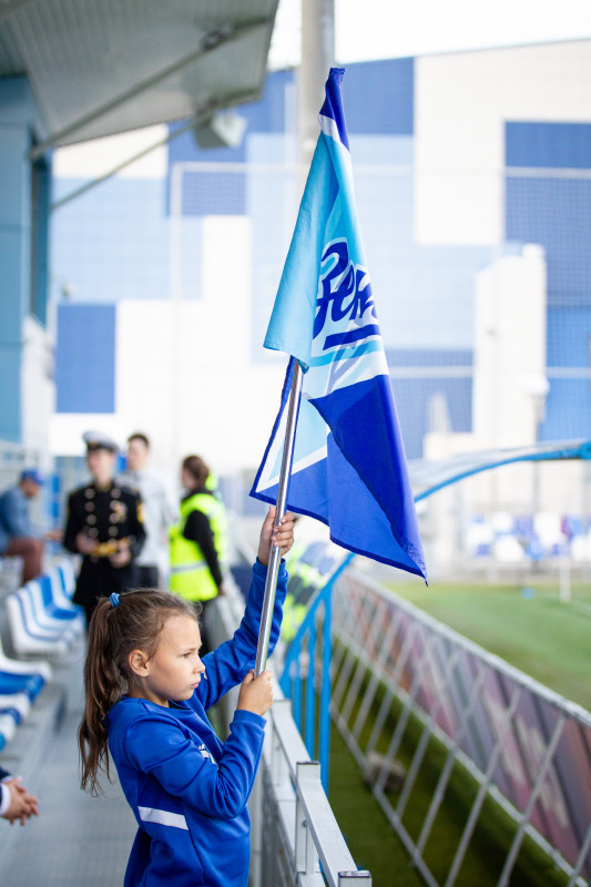 Болельщики на матче Cуперлиги 2023, «Зенит» — «Рязань-ВДВ»