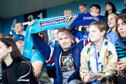 Болельщики на матче Cуперлиги 2023, «Зенит» — «Рязань-ВДВ»