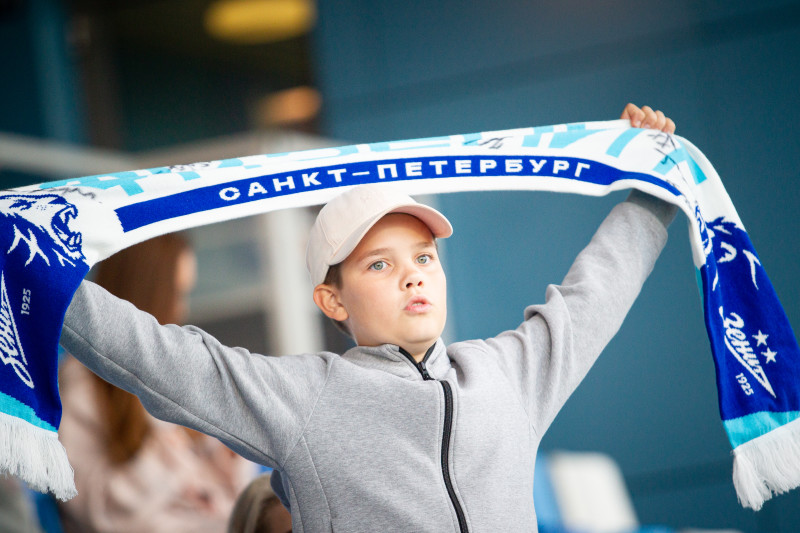 Болельщики на матче Cуперлиги 2023, «Зенит» — «Рязань-ВДВ»