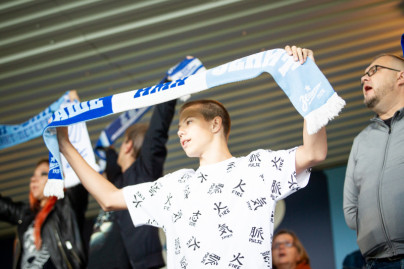 Болельщики на матче Cуперлиги 2023, «Зенит» — «Рязань-ВДВ»