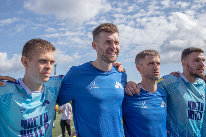 Winline Медийная футбольная лига, групповой этап, первый тур: «Деньги» — «Чисто Питер»