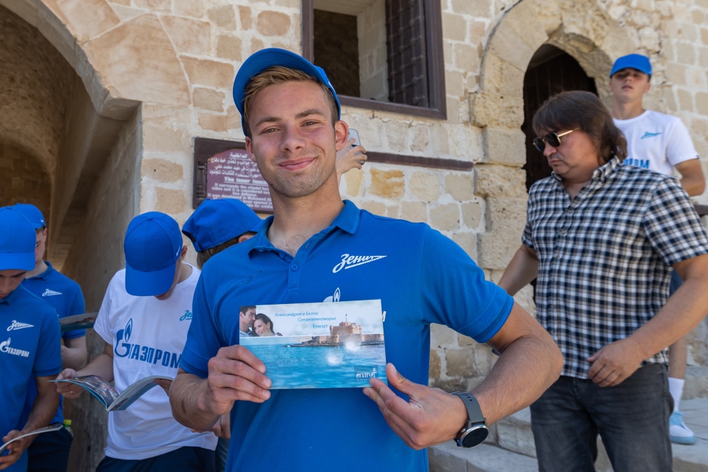 Экскурсия молодежной команды «Зенит» в Александрии