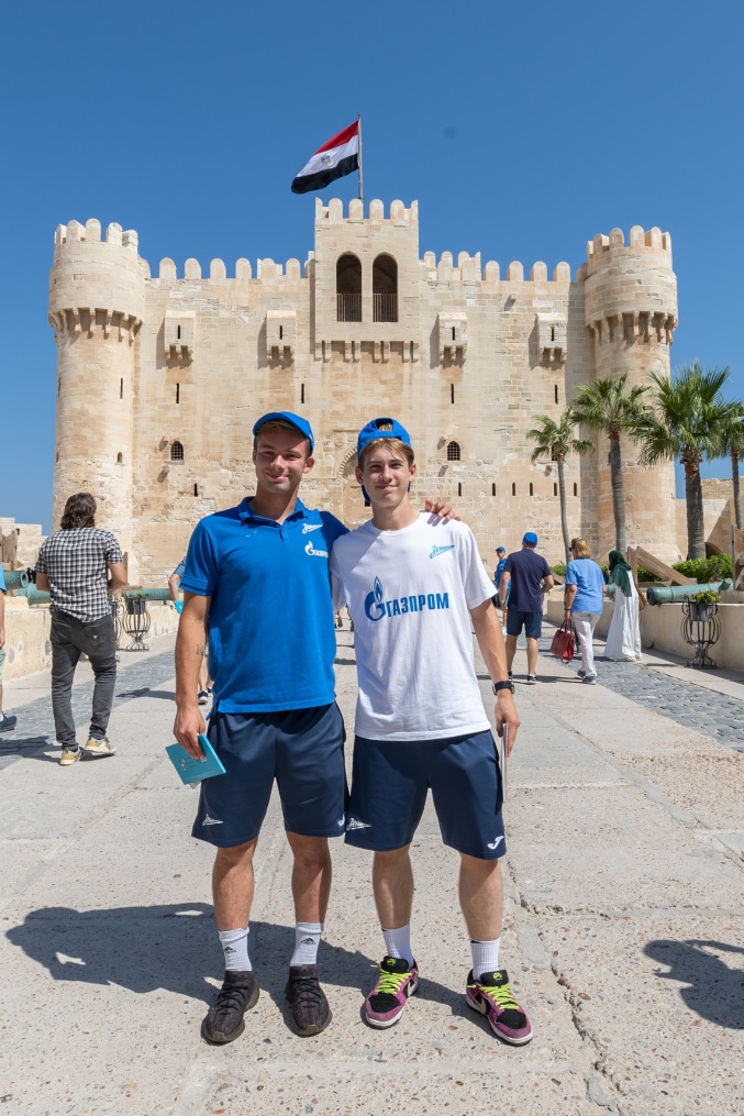 Экскурсия молодежной команды «Зенит» в Александрии