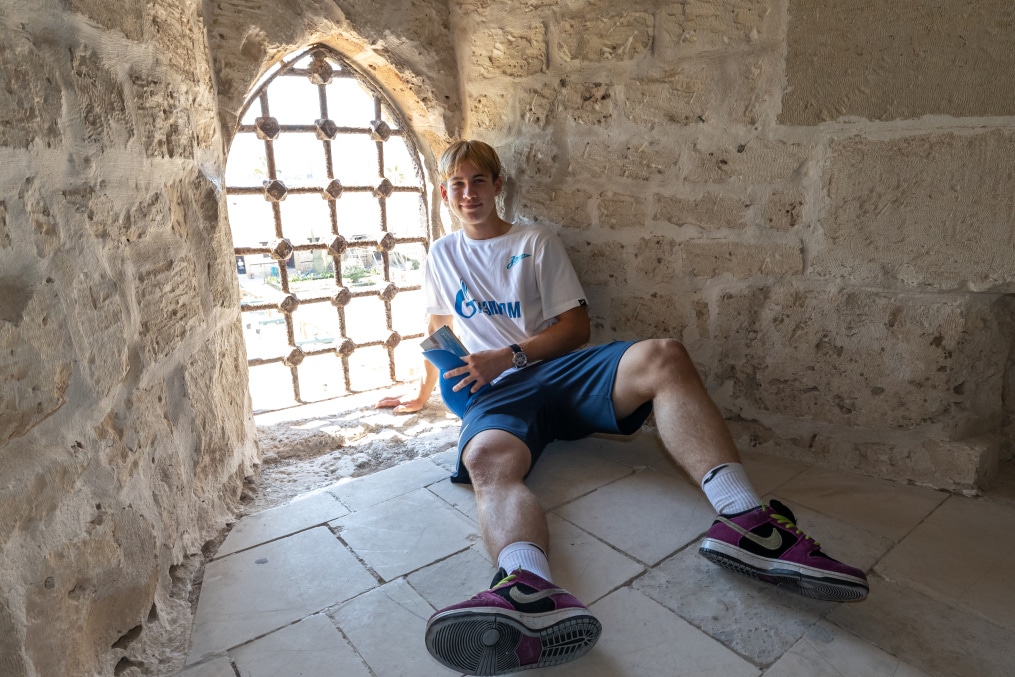 Экскурсия молодежной команды «Зенит» в Александрии