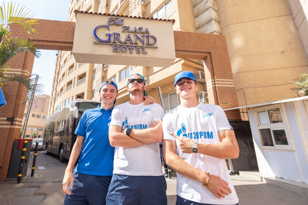 Экскурсия молодежной команды «Зенит» в Александрии