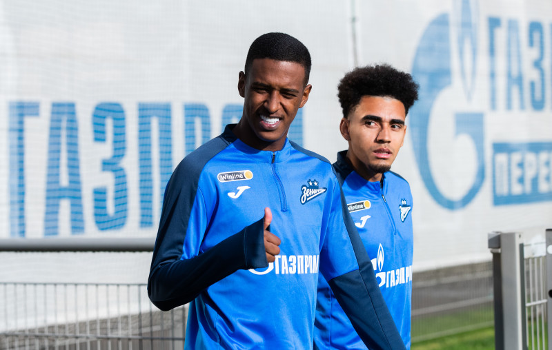 Открытая тренировка «Зенита» перед матчем с «Сочи»