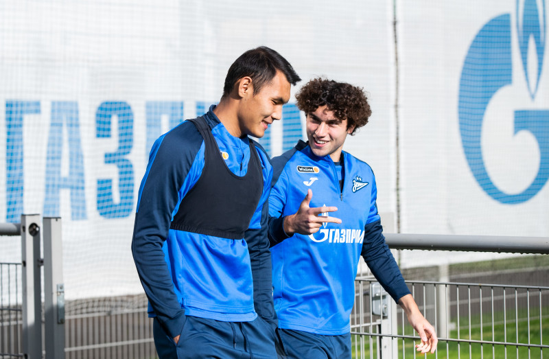Открытая тренировка «Зенита» перед матчем с «Сочи»