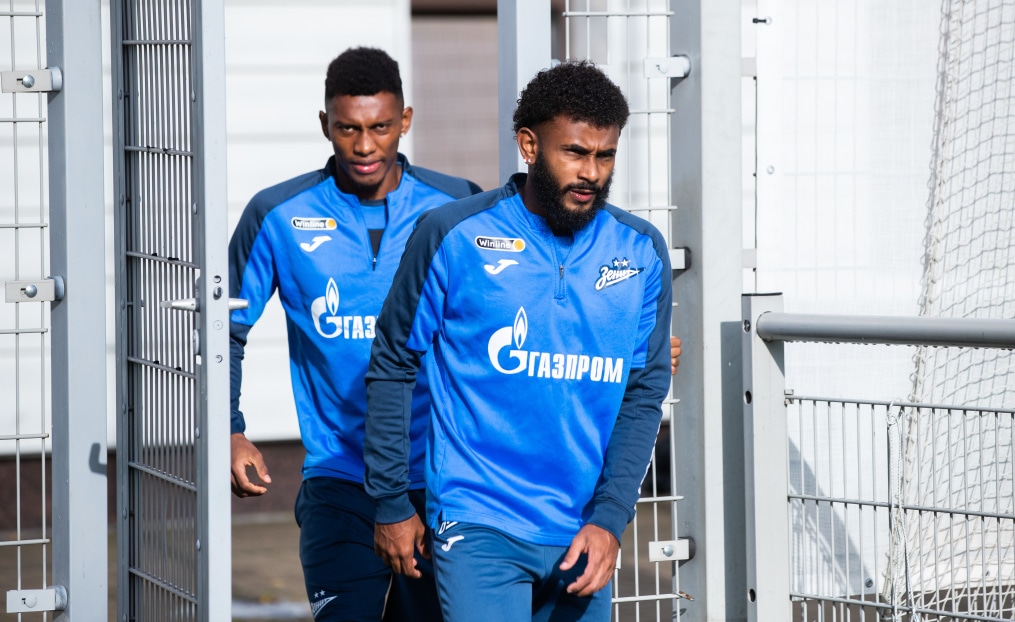 Открытая тренировка «Зенита» перед матчем с «Сочи»