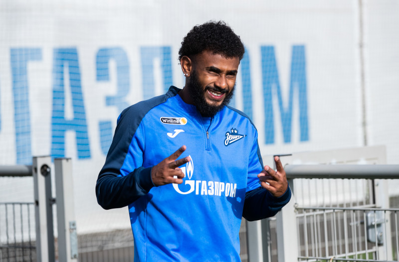 Открытая тренировка «Зенита» перед матчем с «Сочи»