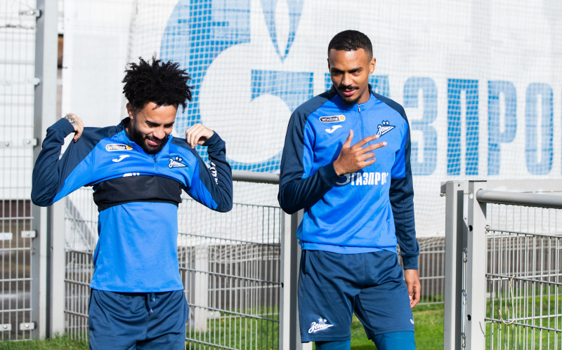 Открытая тренировка «Зенита» перед матчем с «Сочи»