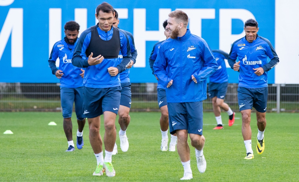 Открытая тренировка «Зенита» перед матчем с «Сочи»