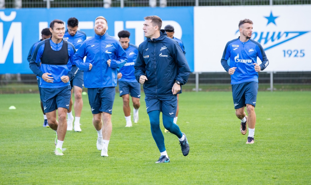 Открытая тренировка «Зенита» перед матчем с «Сочи»