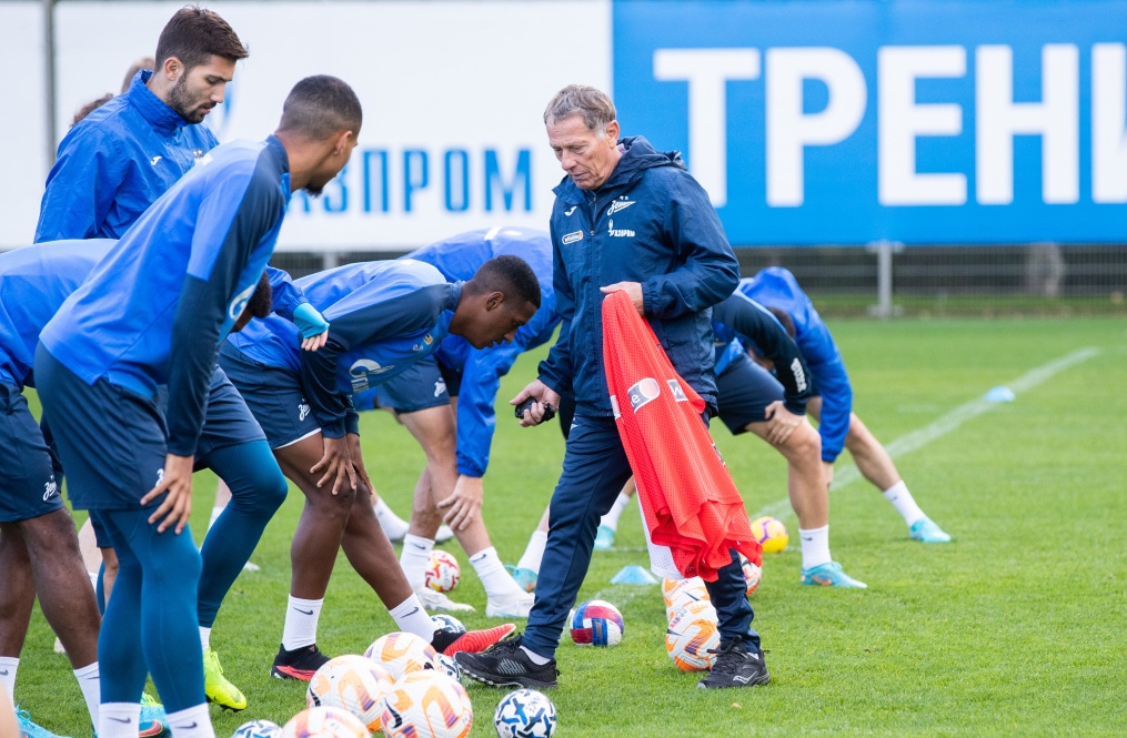 Открытая тренировка «Зенита» перед матчем с «Сочи»