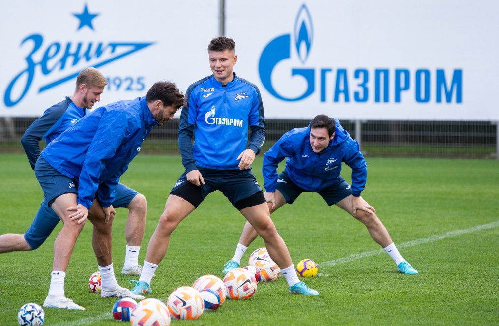 Открытая тренировка «Зенита» перед матчем с «Сочи»