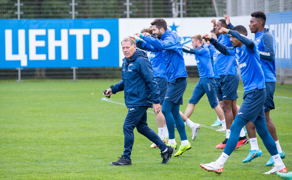 Открытая тренировка «Зенита» перед матчем с «Сочи»