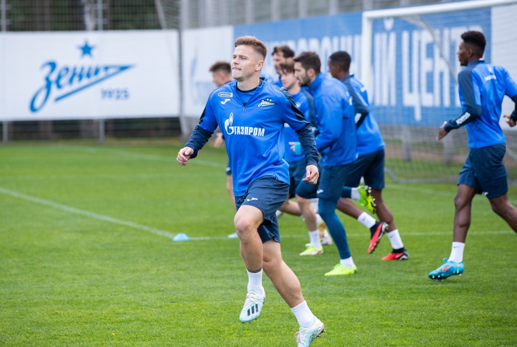 Открытая тренировка «Зенита» перед матчем с «Сочи»