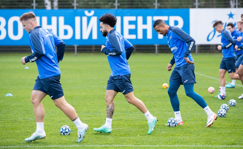 Открытая тренировка «Зенита» перед матчем с «Сочи»