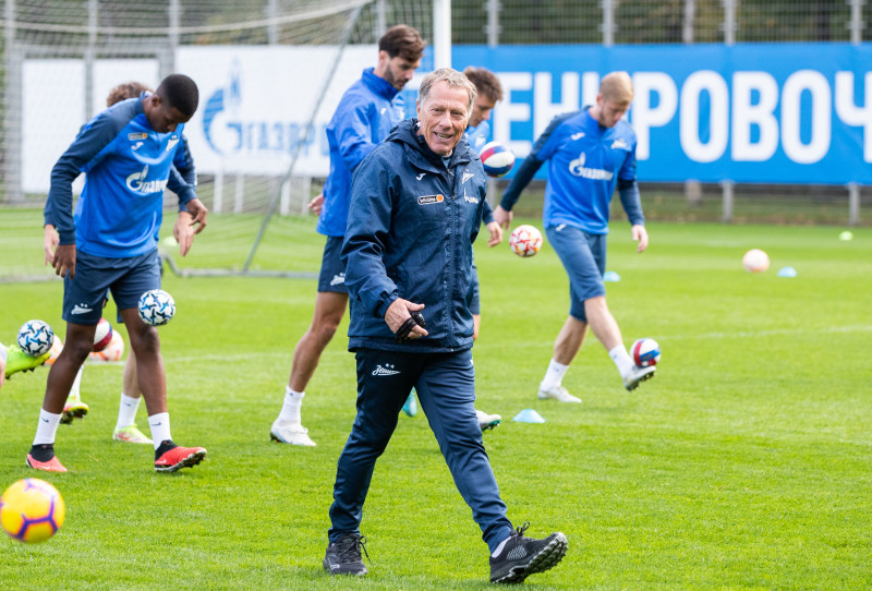 Открытая тренировка «Зенита» перед матчем с «Сочи»