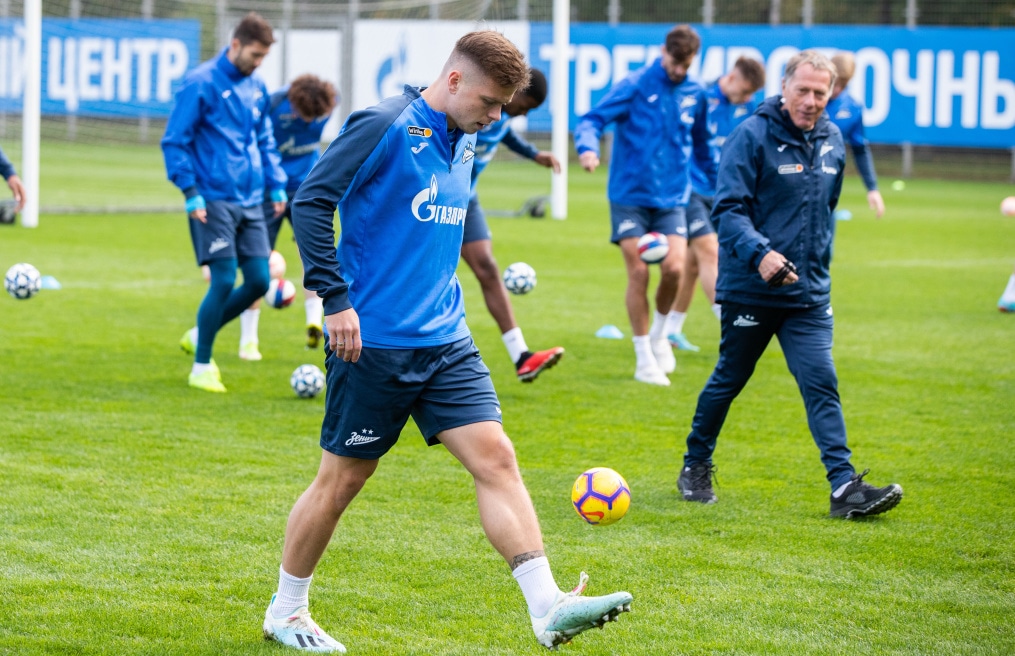 Открытая тренировка «Зенита» перед матчем с «Сочи»