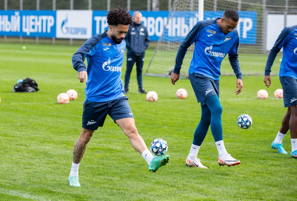 Открытая тренировка «Зенита» перед матчем с «Сочи»
