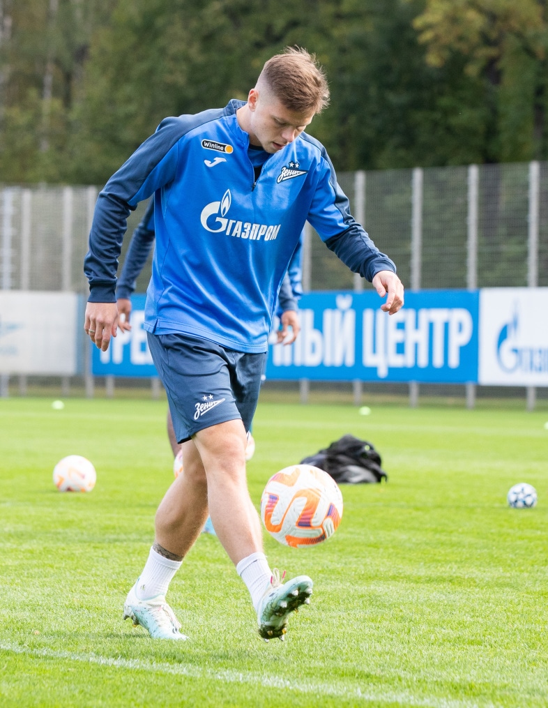 Открытая тренировка «Зенита» перед матчем с «Сочи»