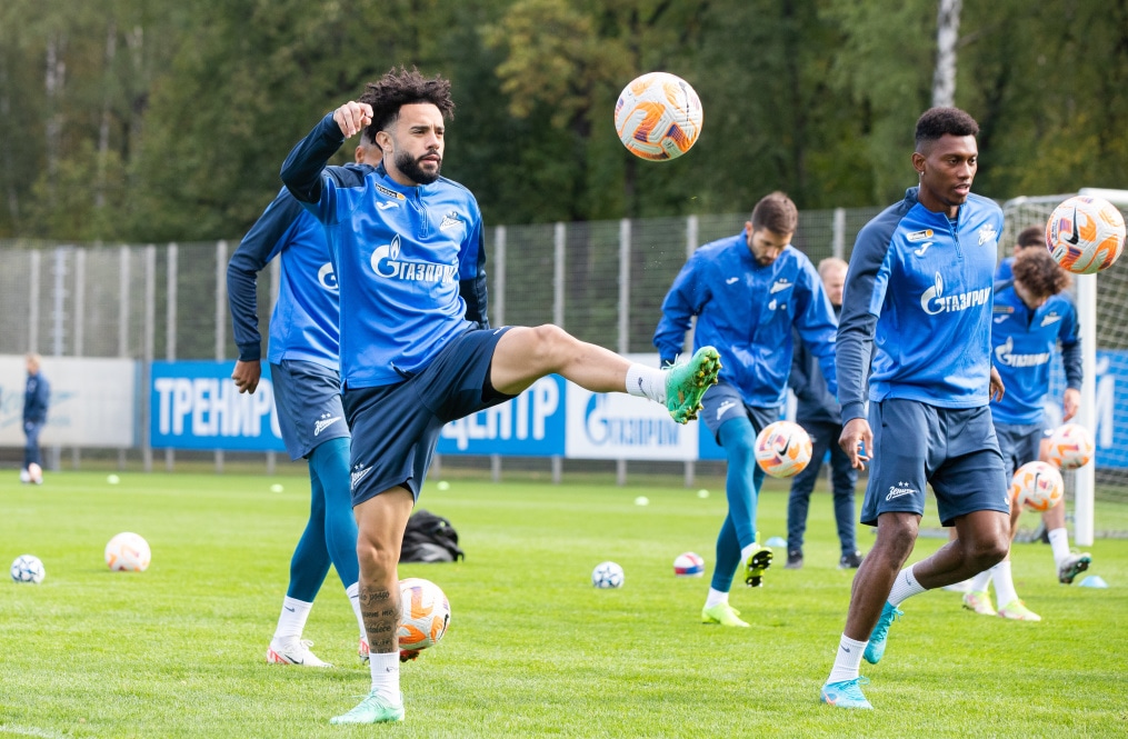 Открытая тренировка «Зенита» перед матчем с «Сочи»