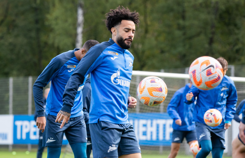 Открытая тренировка «Зенита» перед матчем с «Сочи»